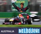 Sebastian Vettel - Red Bull - 2013 Avustralya GP, sınıflandırılmış 3